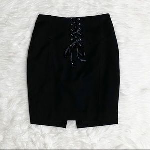 Express Black Pencil Skirt